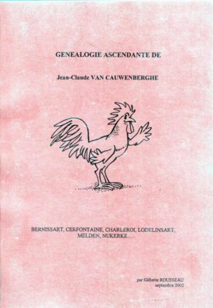 Généalogie ascendante de Jean Claude VAN CAUWENBERGHE